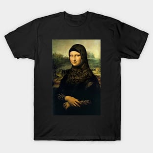 Monalisa Muslim Art T-Shirt